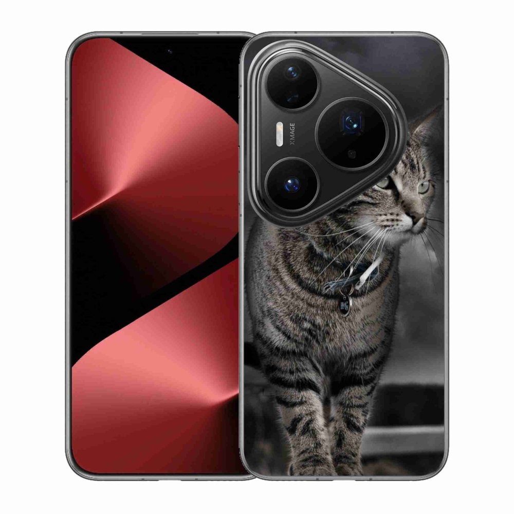 Zselés borítás mmCase a Huawei Pura 80 Pro készülékhez - macska