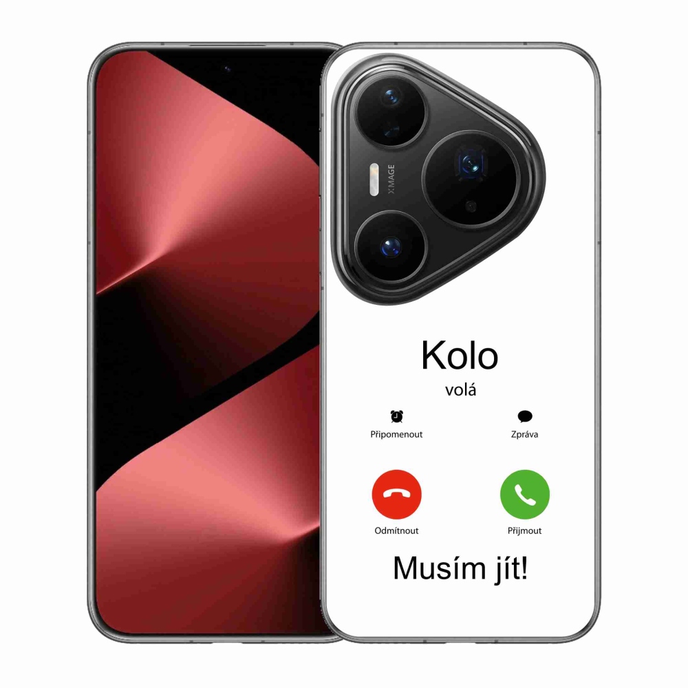 Gél borítás mmCase a Huawei Pura 80 Pro - a kerék hívja a fehér hátteret