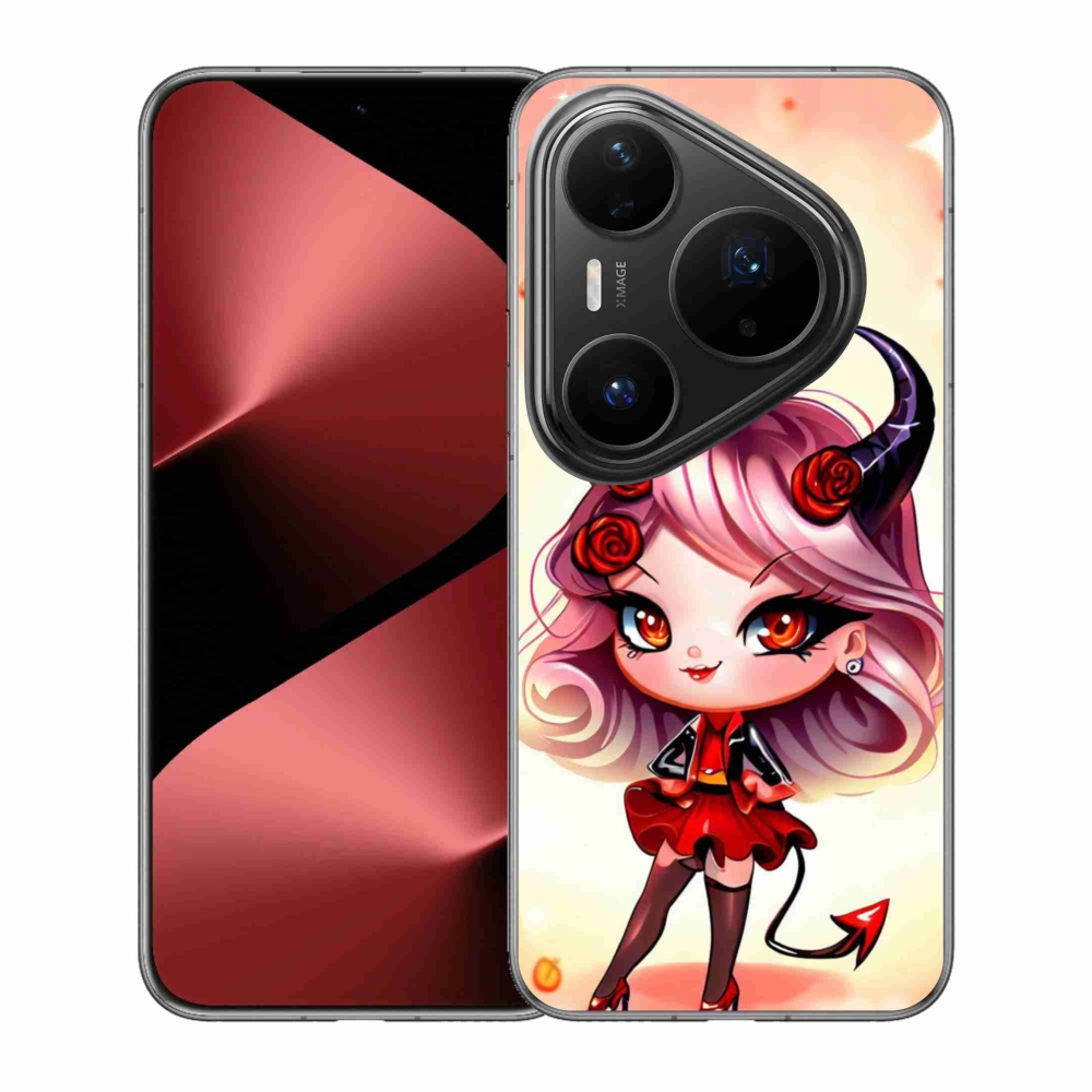 Gél borítás mmCase a Huawei Pura 80 Pro készülékhez - rajzfilmördög