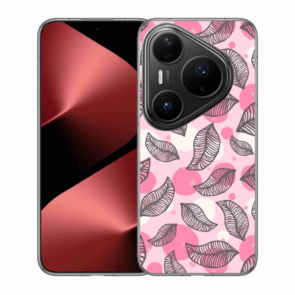 Gél borító mmCase a Huawei Pura 80 Pro számára - rajzfilmes hulló levelek