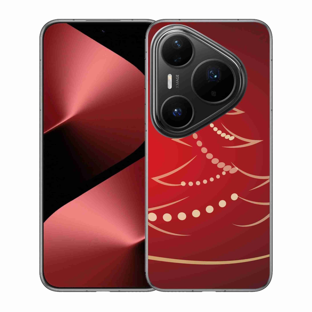 Gél borító mmCase a Huawei Pura 80 Pro számára - karácsonyfa karikatúra