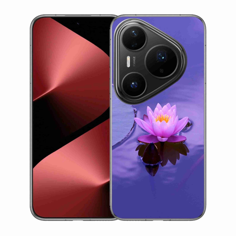 Gél borítás mmCase a Huawei Pura 80 Pro számára - virág a felületen