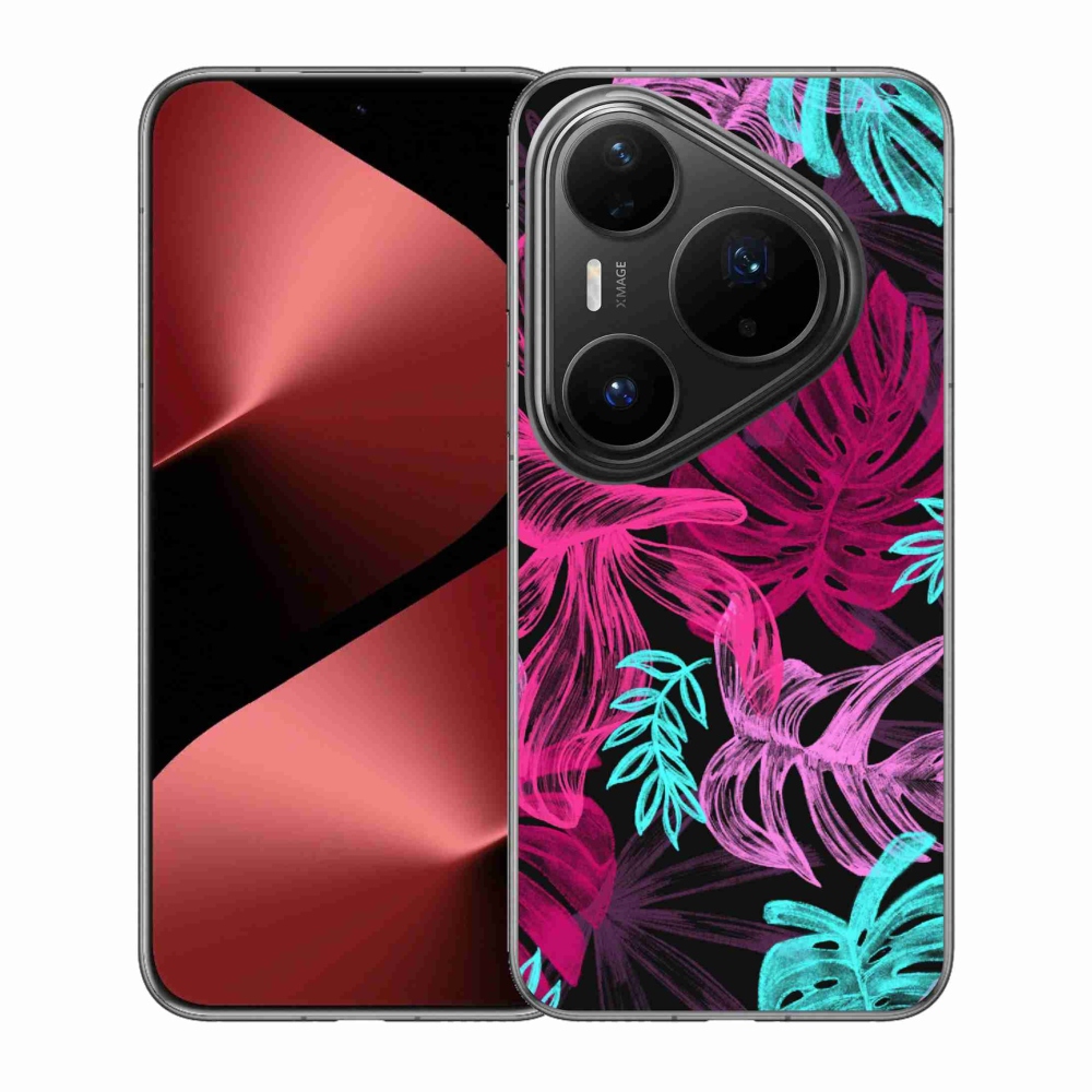 Zselés borítás mmCase a Huawei Pura 80 Pro készülékhez - virágok 1