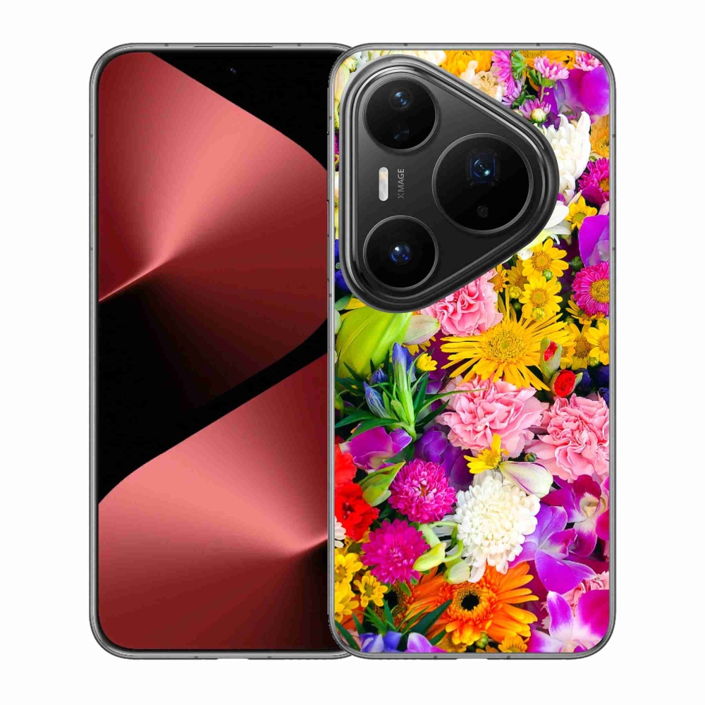 Zselés borítás mmCase a Huawei Pura 80 Pro készülékhez - virág 12