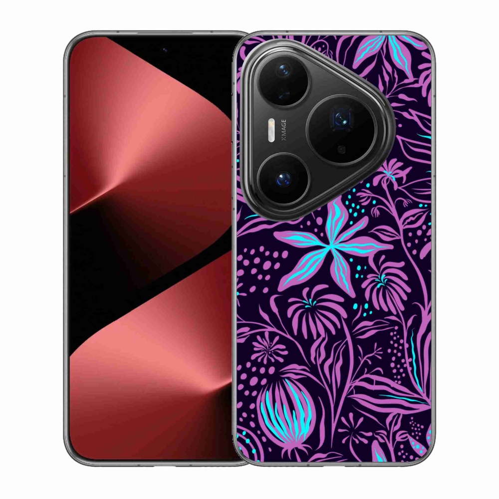 Zselés borítás mmCase a Huawei Pura 80 Pro készülékhez - virágok 2