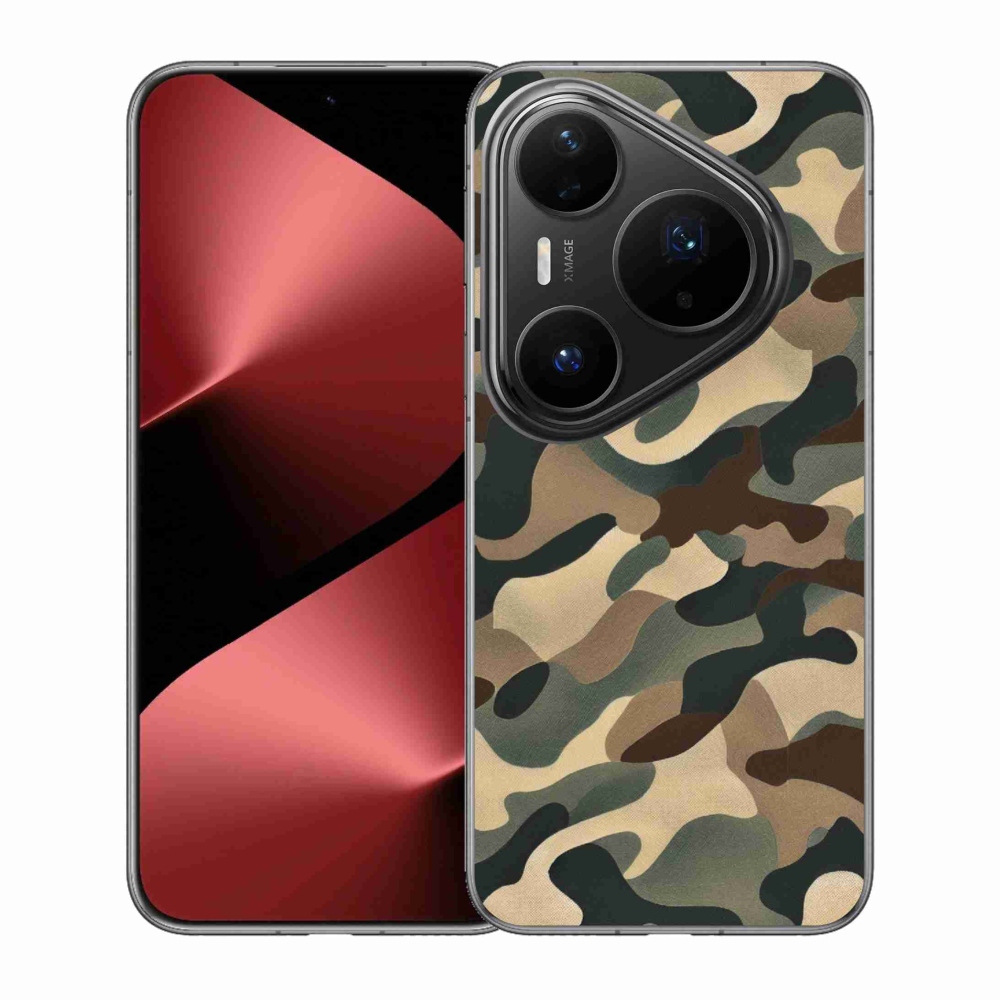 Gél borítás mmCase a Huawei Pura 80 Pro készülékhez - terepszínű minta 11