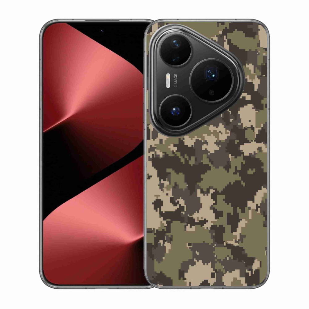 Gél borítás mmCase a Huawei Pura 80 Pro készülékhez - terepszínű minta 12