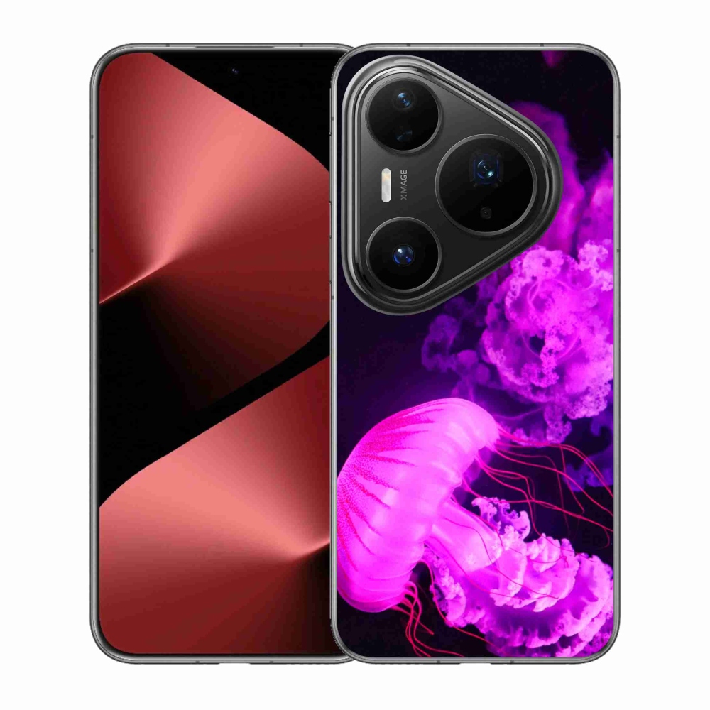 Zselés borítás mmCase a Huawei Pura 80 Pro készülékhez - medúza 1