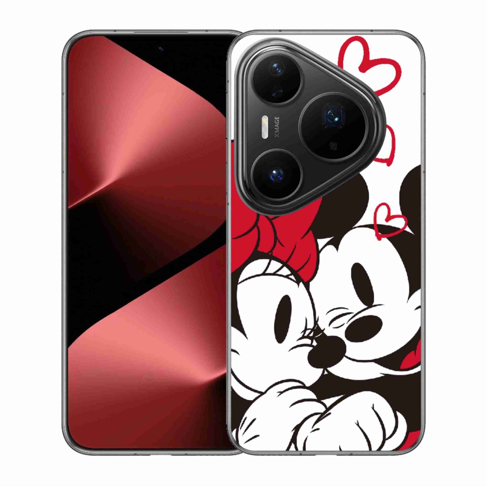 Zselés borítás mmCase a Huawei Pura 80 Pro készülékhez - minnie és mickey