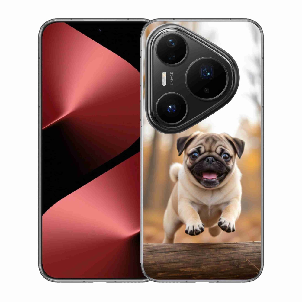 Zselés borítás mmCase a Huawei Pura 80 Pro készülékhez - mopsz 2