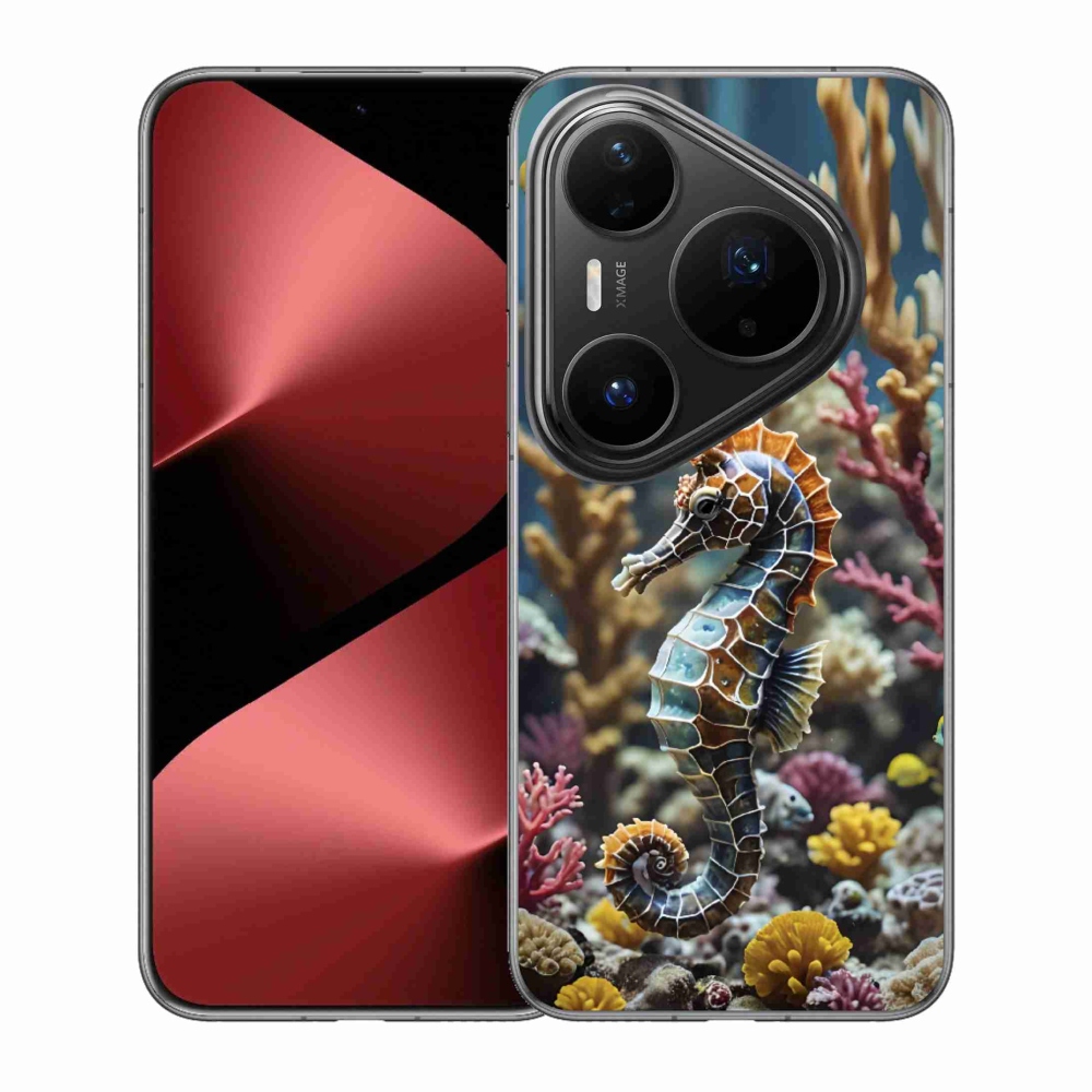 mmCase gél tok a Huawei Pura 80 Pro-hoz – tengeri csikóhal 2