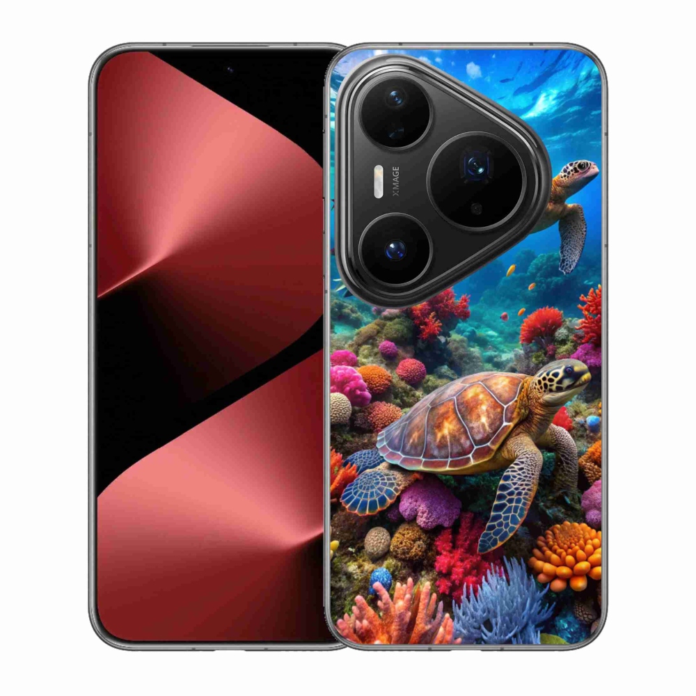 Gél borítás mmCase a Huawei Pura 80 Pro készülékhez - Sea World 2