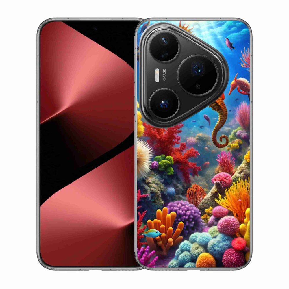 Gél borítás mmCase a Huawei Pura 80 Pro készülékhez - Sea World 3