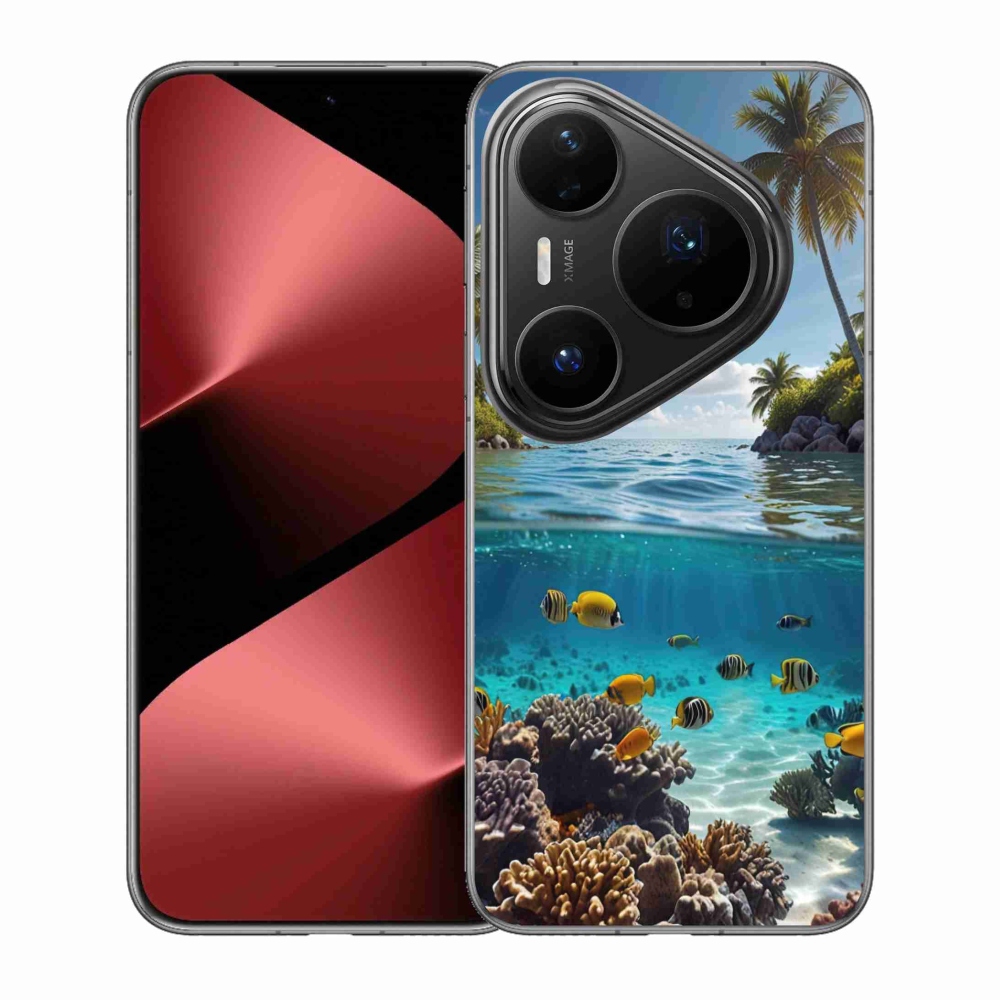 Gél borítás mmCase a Huawei Pura 80 Pro készülékhez - Sea World 4