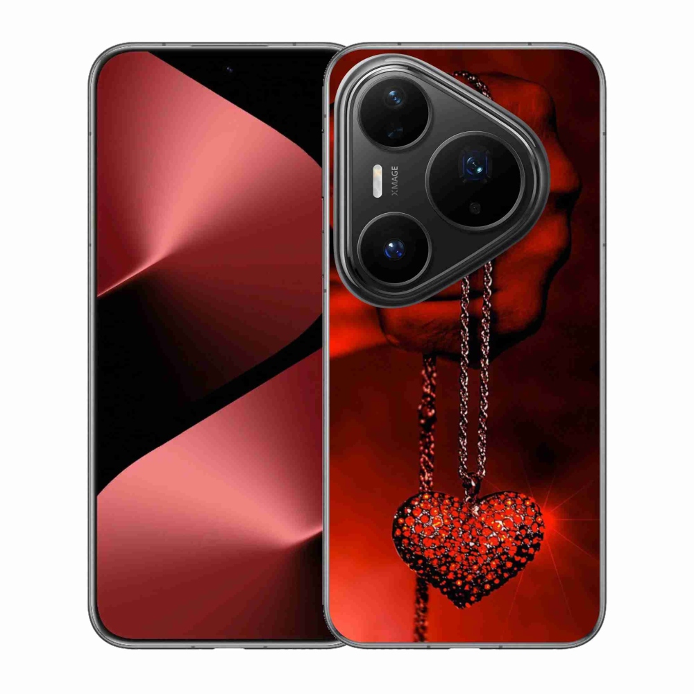 Gél borítás mmCase a Huawei Pura 80 Pro készülékhez - nyaklánc