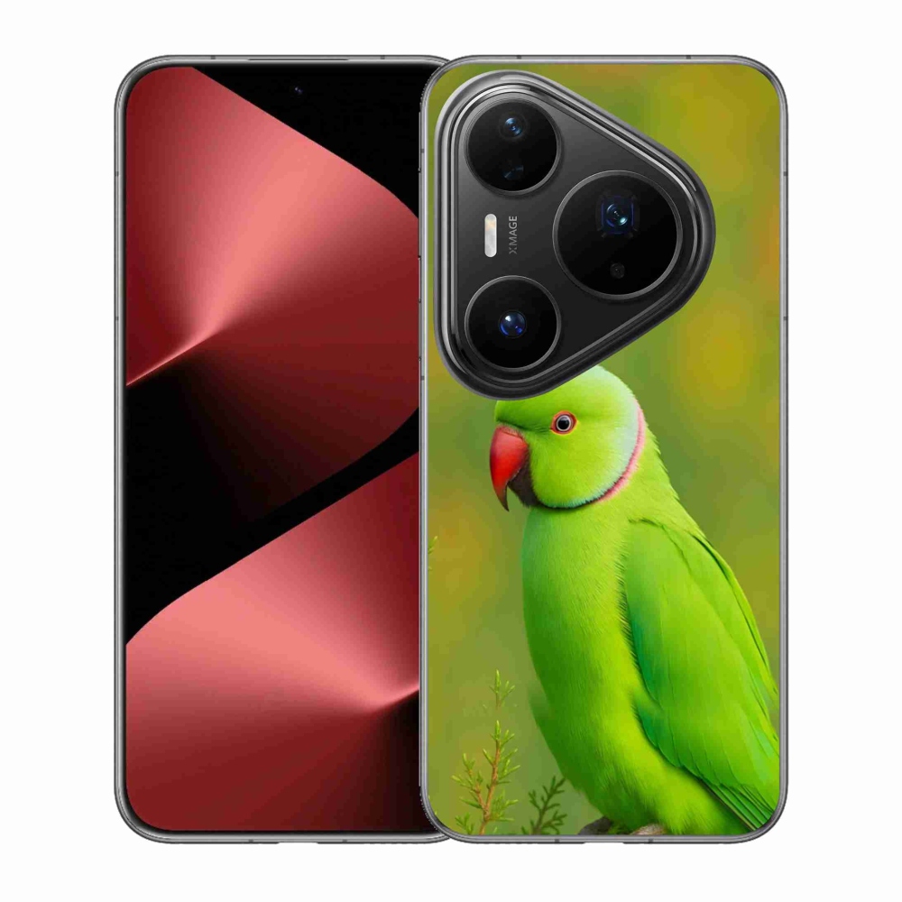 Gél borítás mmCase a Huawei Pura 80 Pro készülékhez - papagáj alexandr 2