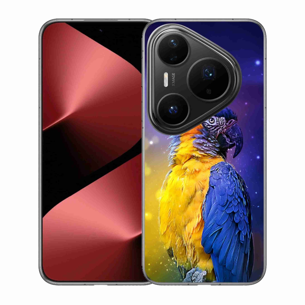Gél borítás mmCase a Huawei Pura 80 Pro készülékhez - papagáj ara 1