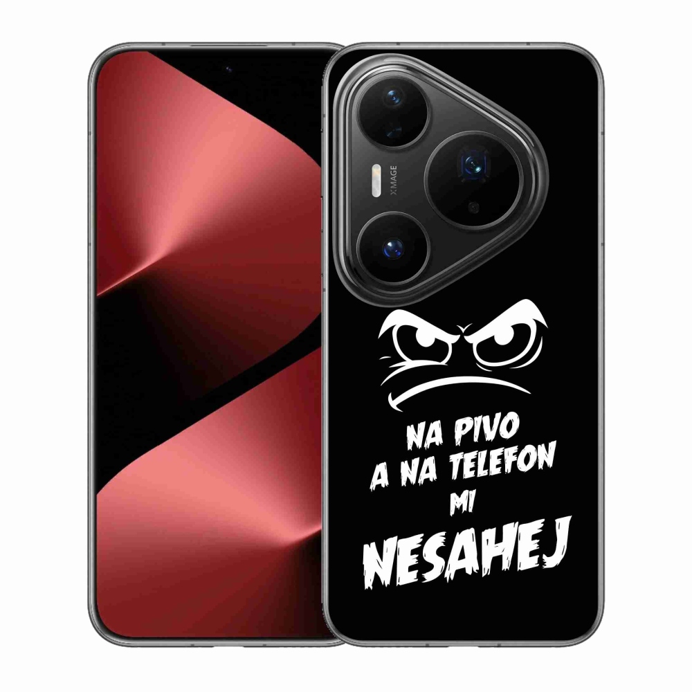 Gél borítás mmCase a Huawei Pura 80 Pro - sör motívum 2 fekete háttérrel