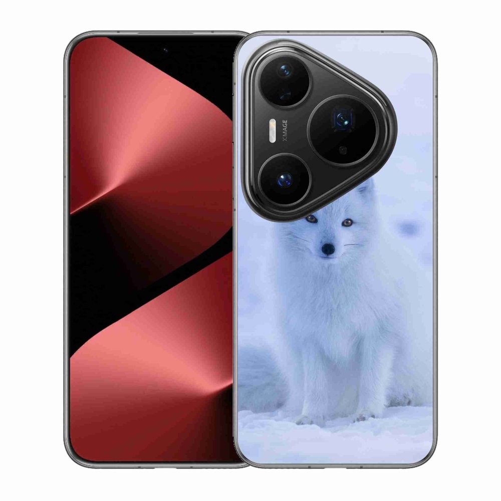 Gél borítás mmCase a Huawei Pura 80 Pro készülékre - polár róka
