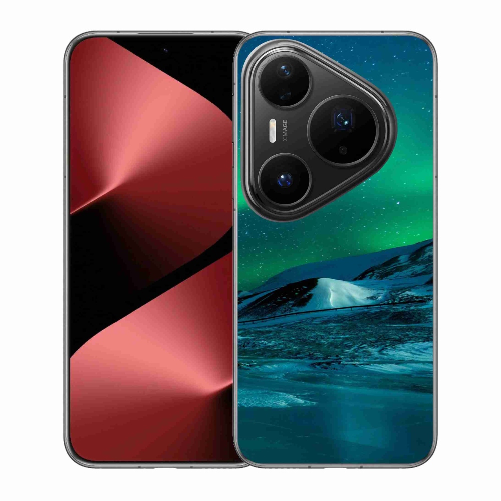 Gél borítás mmCase a Huawei Pura 80 Pro készülékhez - aurora borealis