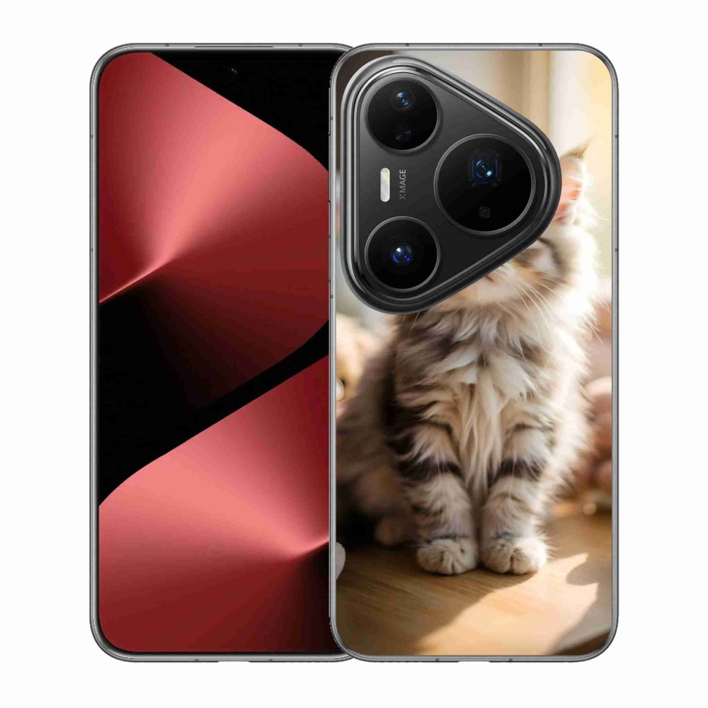 mmCase gél tok a Huawei Pura 80 Pro-hoz – aranyos cica 10