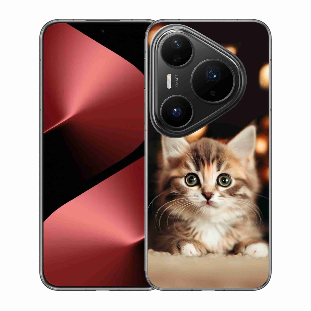 Gél borítás mmCase a Huawei Pura 80 Pro számára - aranyos cica 2