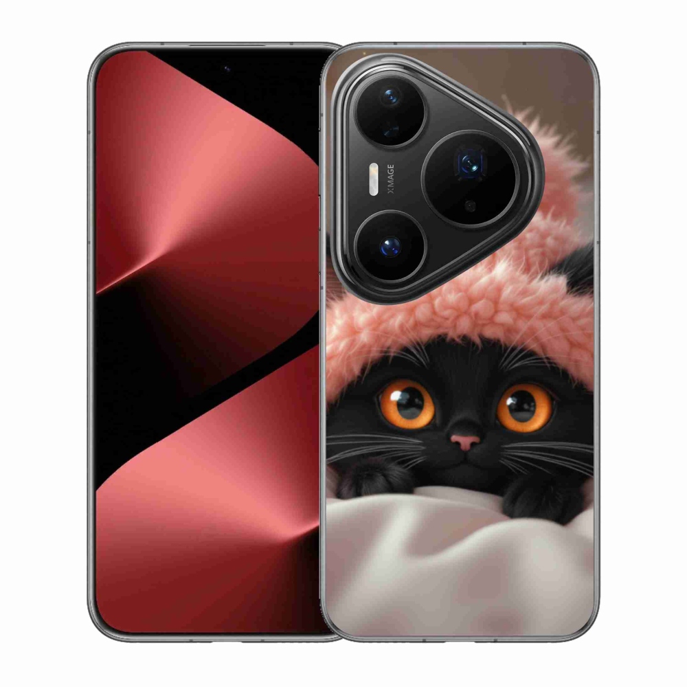 Gél borító mmCase a Huawei Pura 80 Pro számára - aranyos cica 7