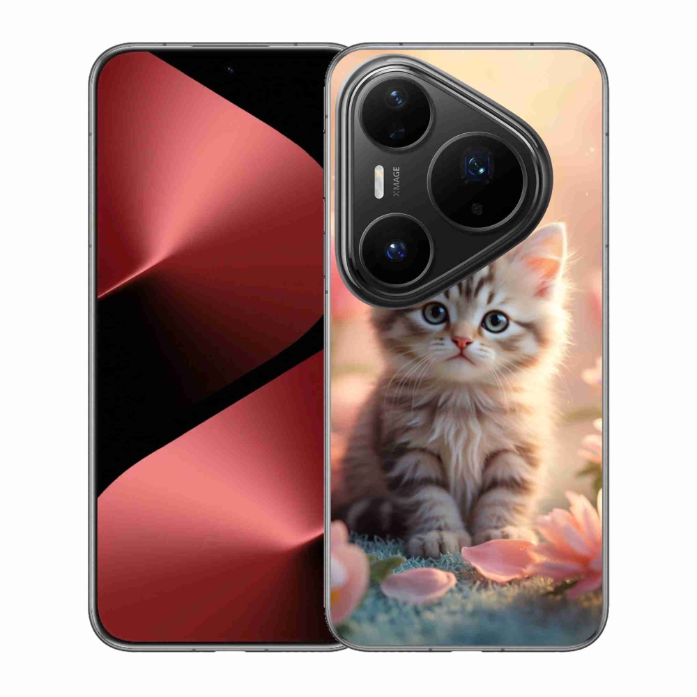 Gél borító mmCase a Huawei Pura 80 Pro - aranyos cica 8