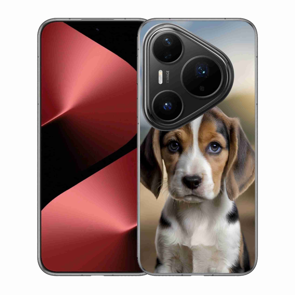 mmCase gél tok a Huawei Pura 80 Pro-hoz – aranyos beagle