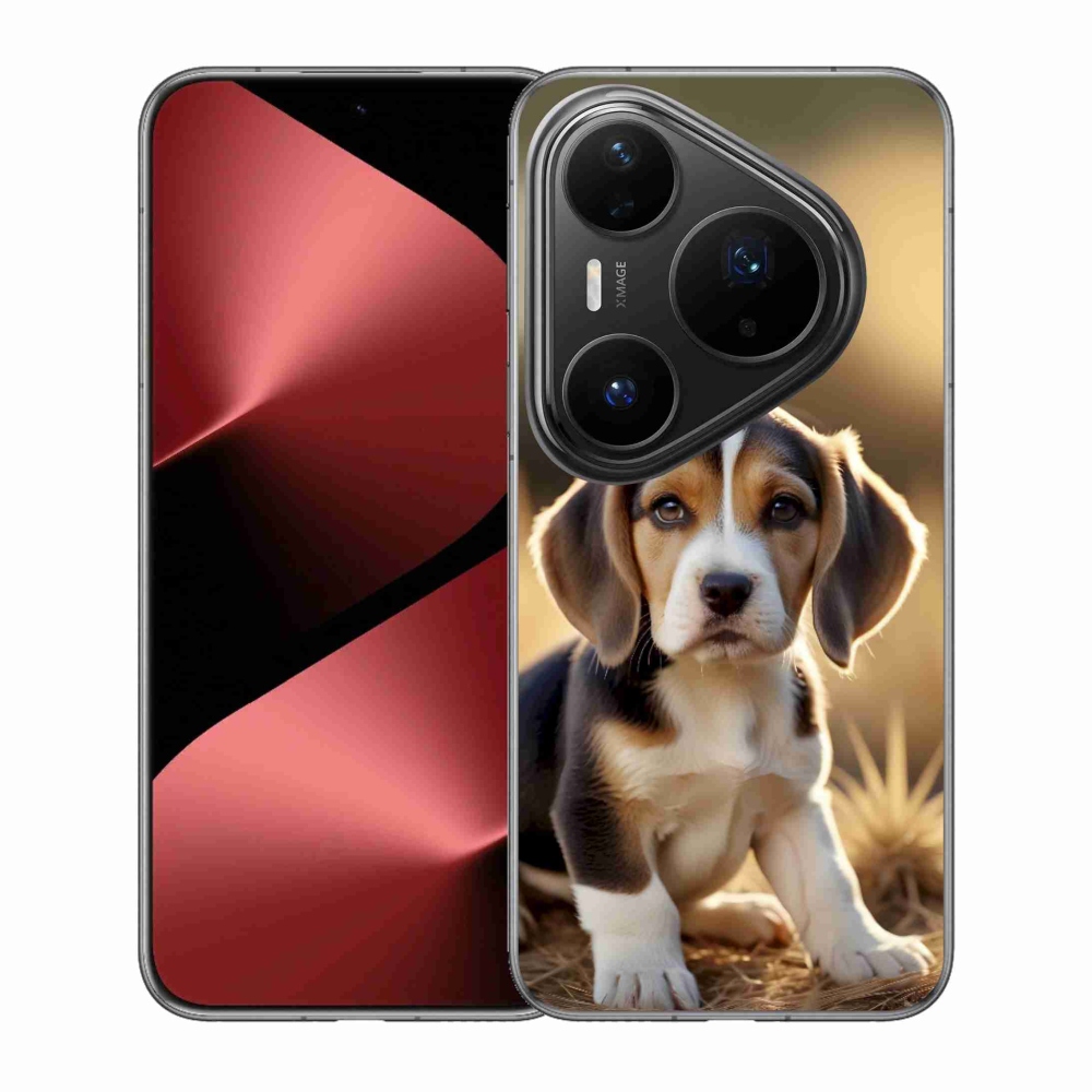 mmCase gél tok a Huawei Pura 80 Pro-hoz – aranyos beagle