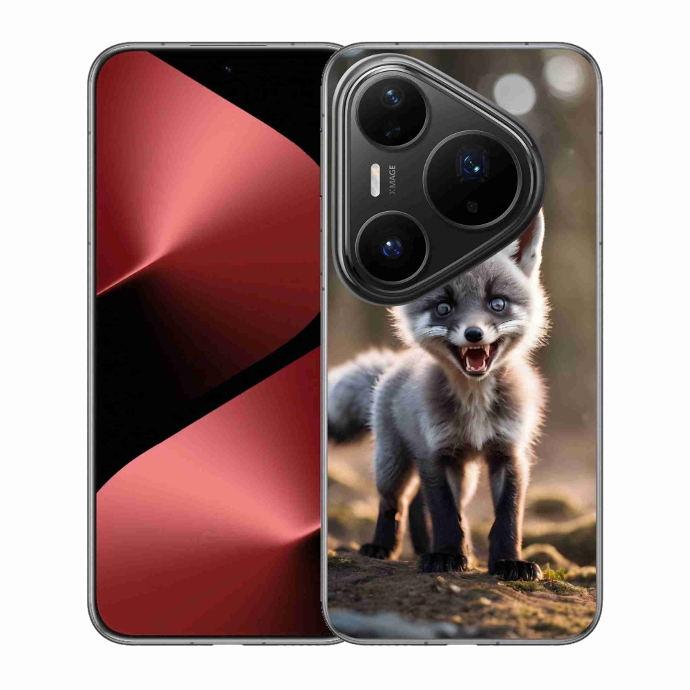 Gél borítás mmCase a Huawei Pura 80 Pro készülékhez - angry fox