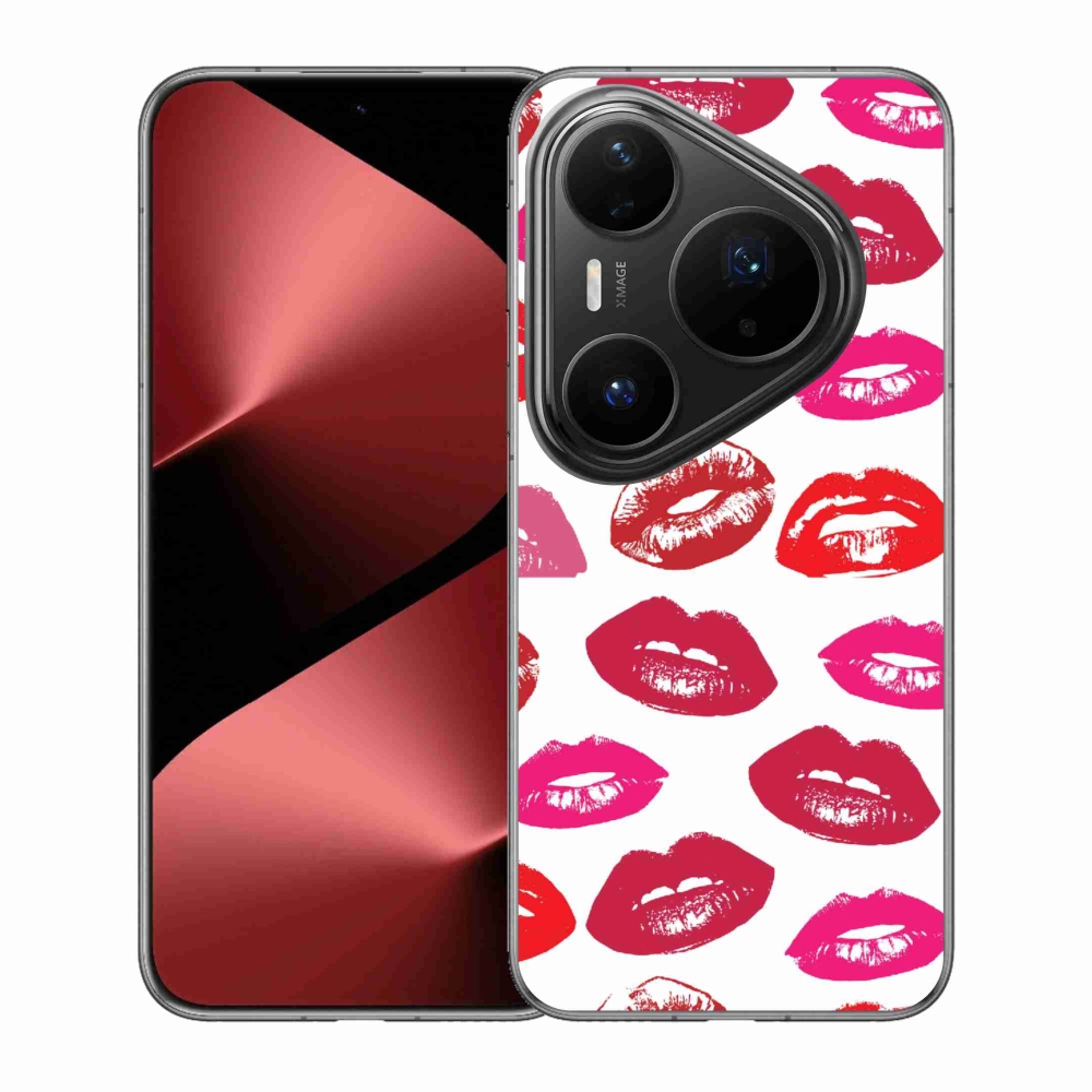 Zselés borítás mmCase a Huawei Pura 80 Pro készülékhez - ajkak