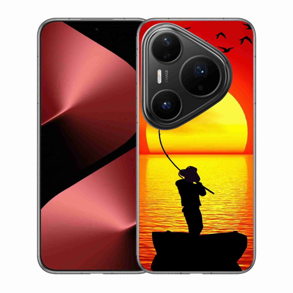Gél borítás mmCase a Huawei Pura 80 Pro számára - horgászat