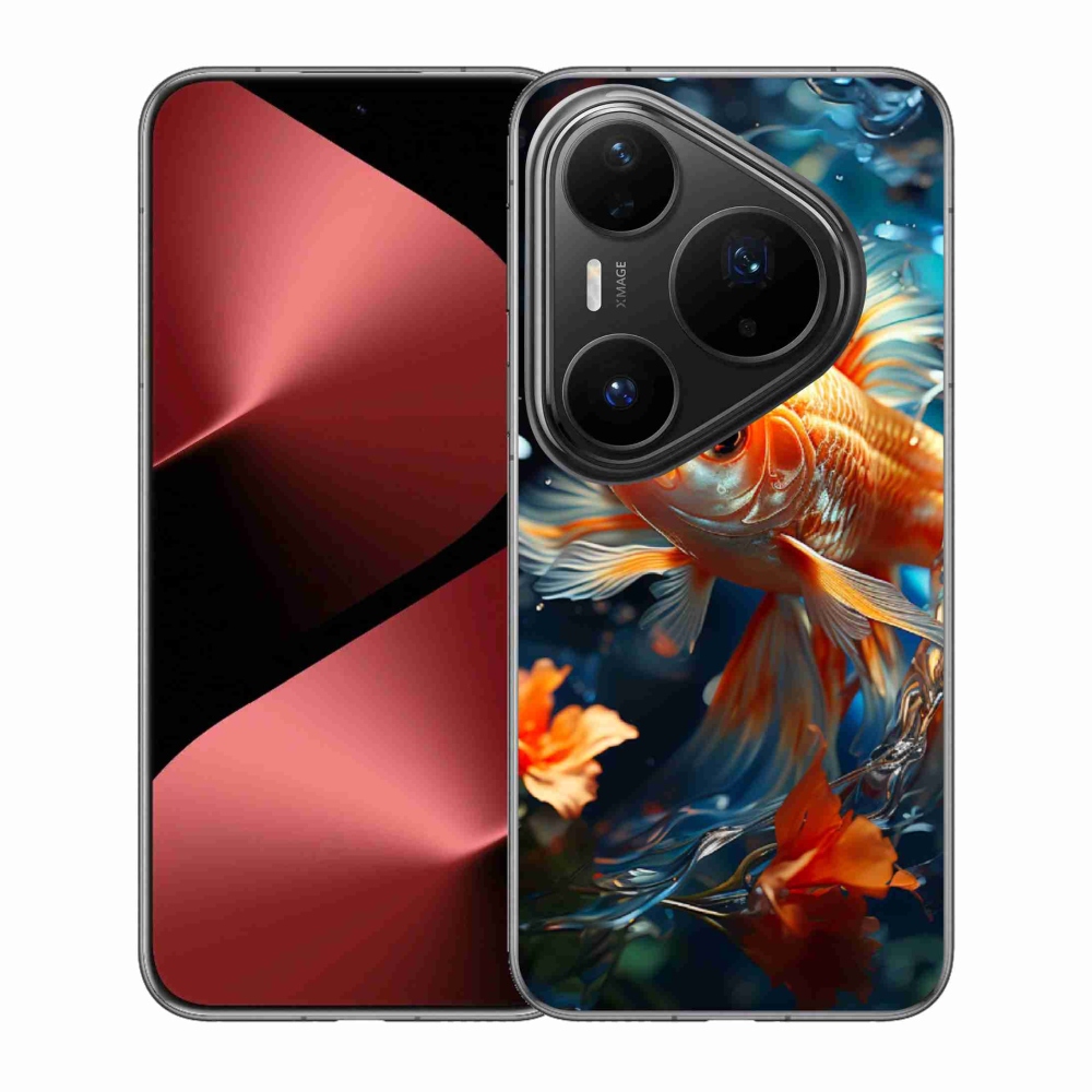 Gél borítás mmCase a Huawei Pura 80 Pro készülékhez - hal
