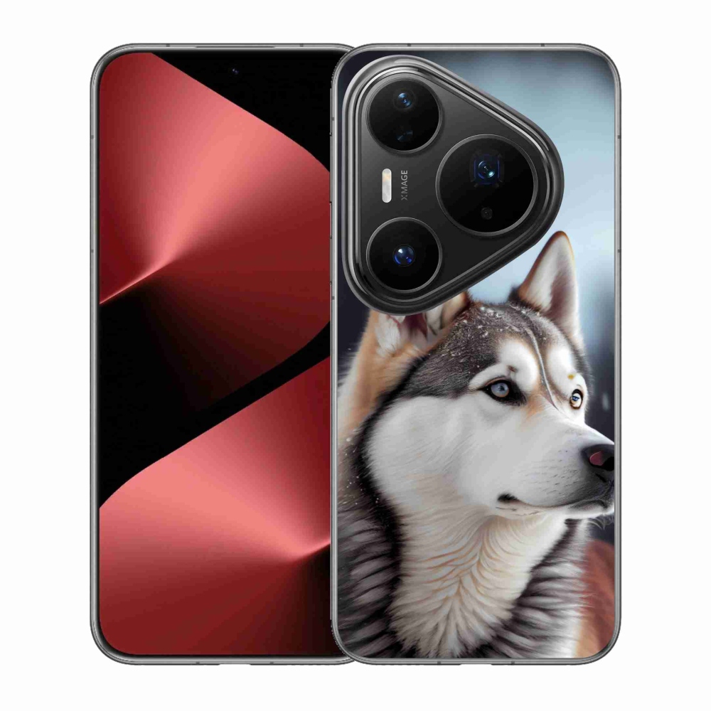 mmCase gél tok a Huawei Pura 80 Pro-hoz – szibériai husky