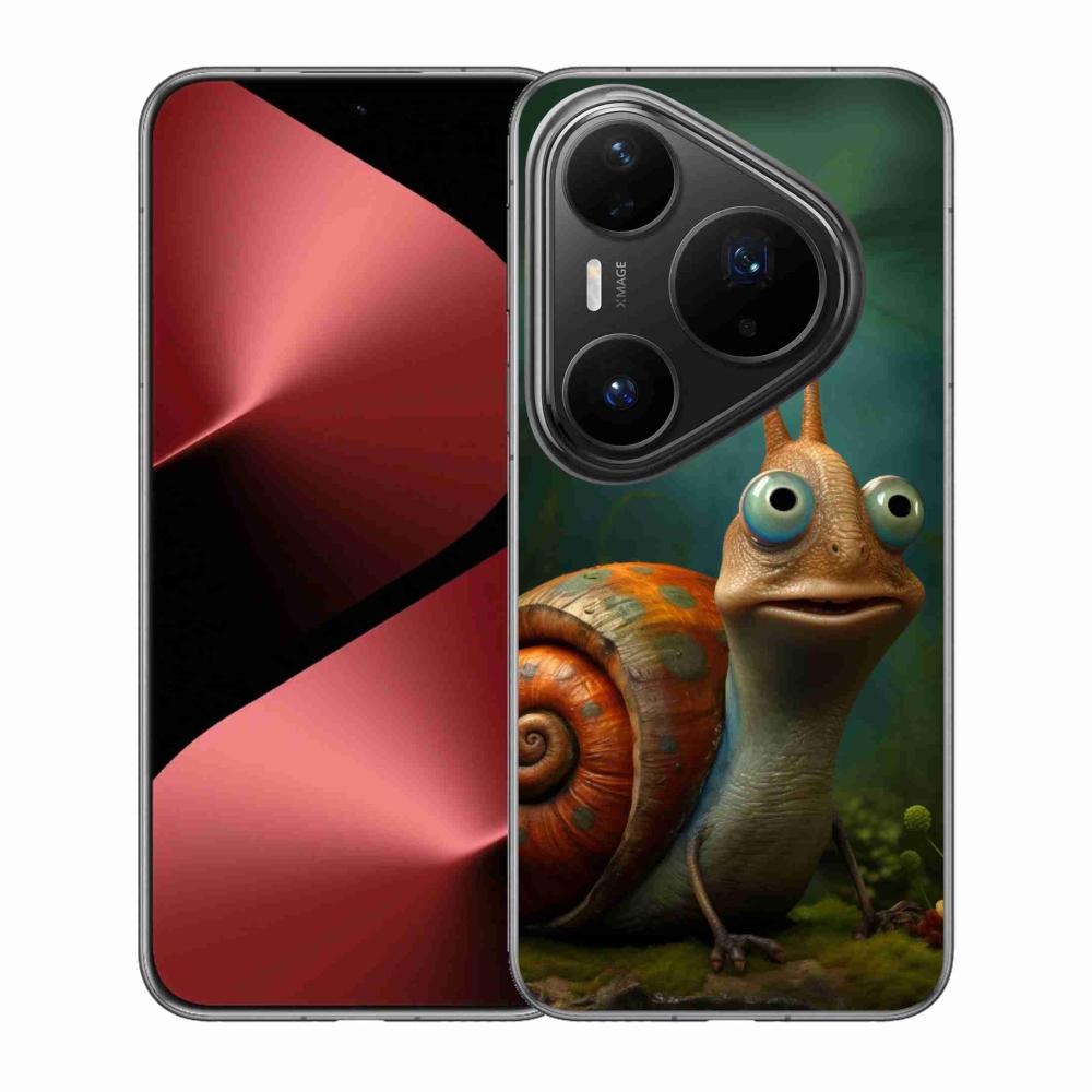 Zselés borítás mmCase a Huawei Pura 80 Pro készülékhez - csiga