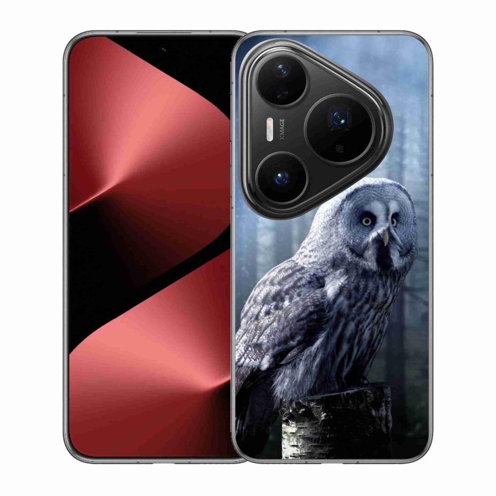 Gél borítás mmCase a Huawei Pura 80 Pro készülékhez - bagoly