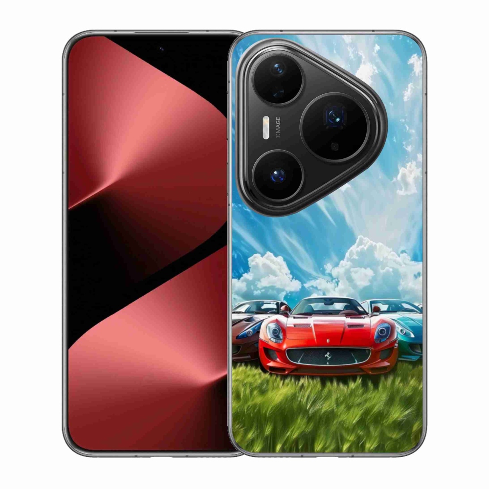 Gél borítás mmCase a Huawei Pura 80 Pro-hoz - sportkocsikhoz