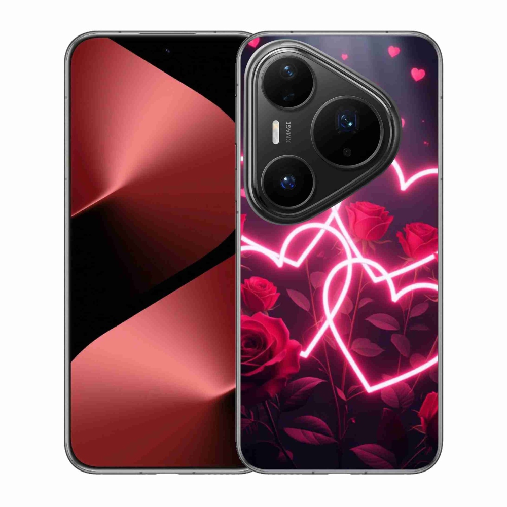 Gél borítás mmCase a Huawei Pura 80 Pro számára - a szeretet szíve