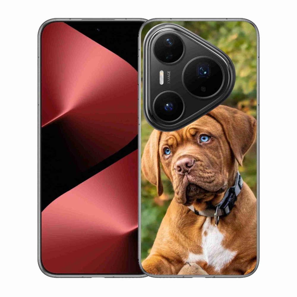 Zselés borítás mmCase a Huawei Pura 80 Pro készülékhez - kölyökkutyakék