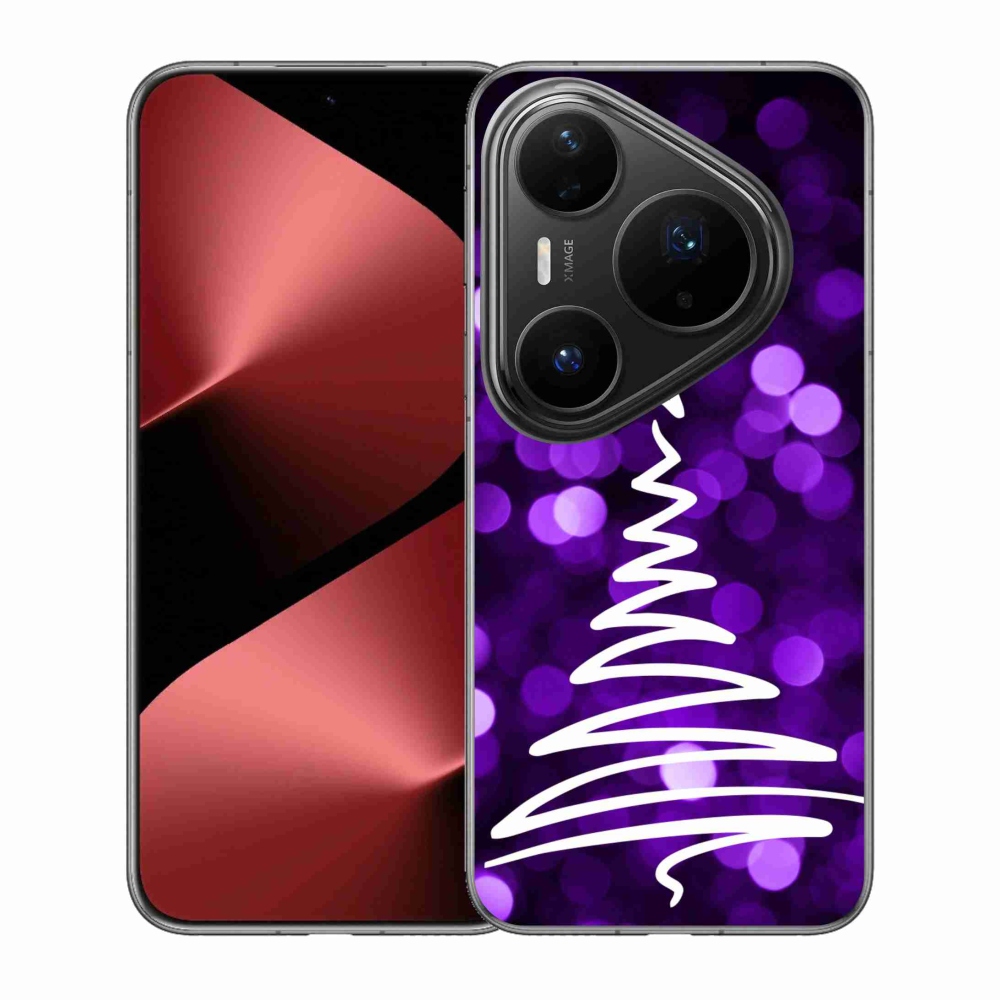 Gél borítás mmCase a Huawei Pura 80 Pro számára - fa