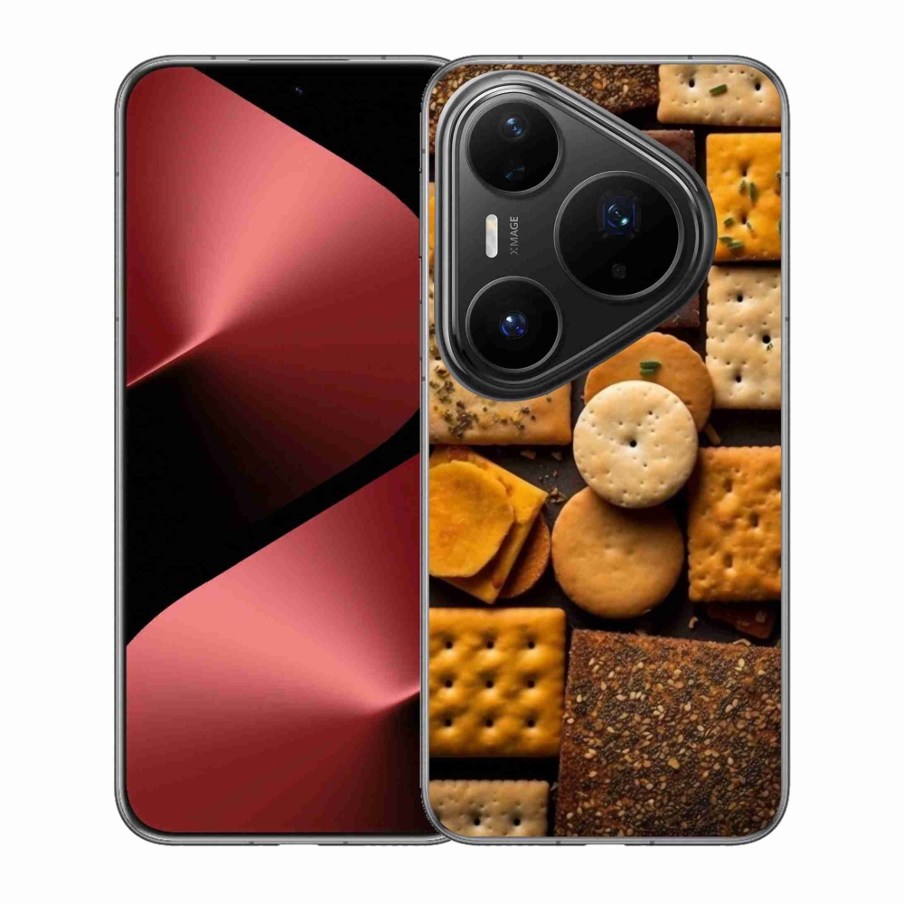 Zselés borítás mmCase a Huawei Pura 80 Pro készülékhez - kekszek