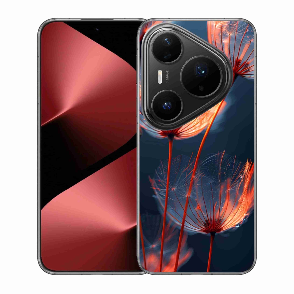 Gél borítás mmCase a Huawei Pura 80 Pro-n - világító pehely