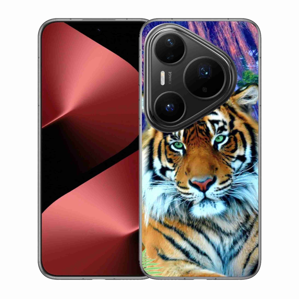 Gél borítás mmCase a Huawei Pura 80 Pro készülékhez - tigris