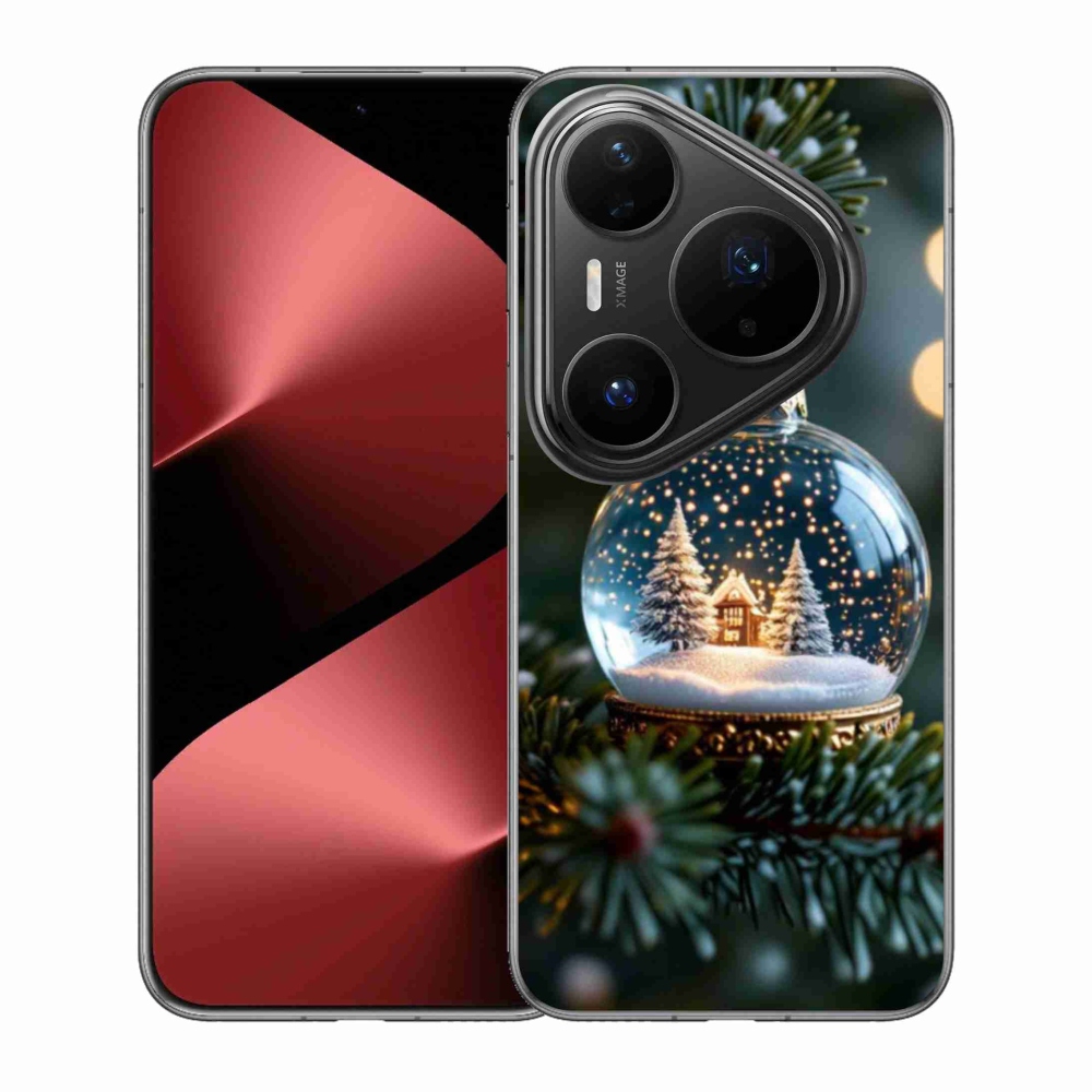 Gél borítás mmCase a Huawei Pura 80 Pro számára - Karácsonyi golyók 2
