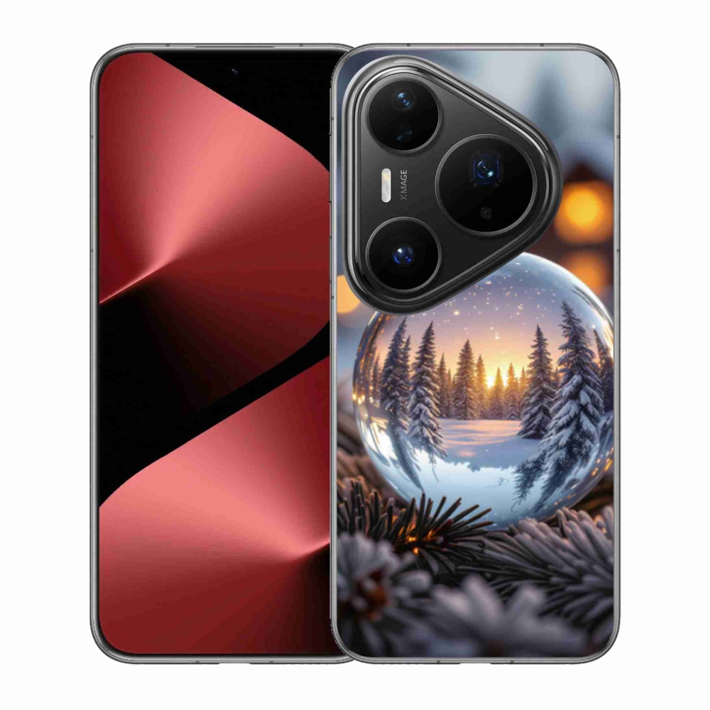 Gél borítás mmCase a Huawei Pura 80 Pro számára - karácsonyi dekoráció