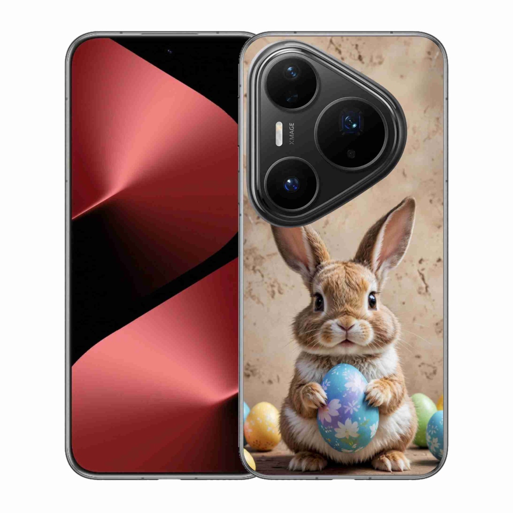 mmCase gél tok a Huawei Pura 80 Pro-hoz – húsvéti nyuszi