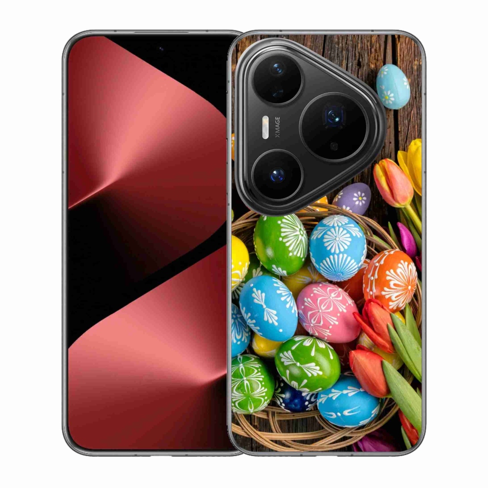 Gél borítás mmCase a Huawei Pura 80 Pro számára - Húsvéti tojás