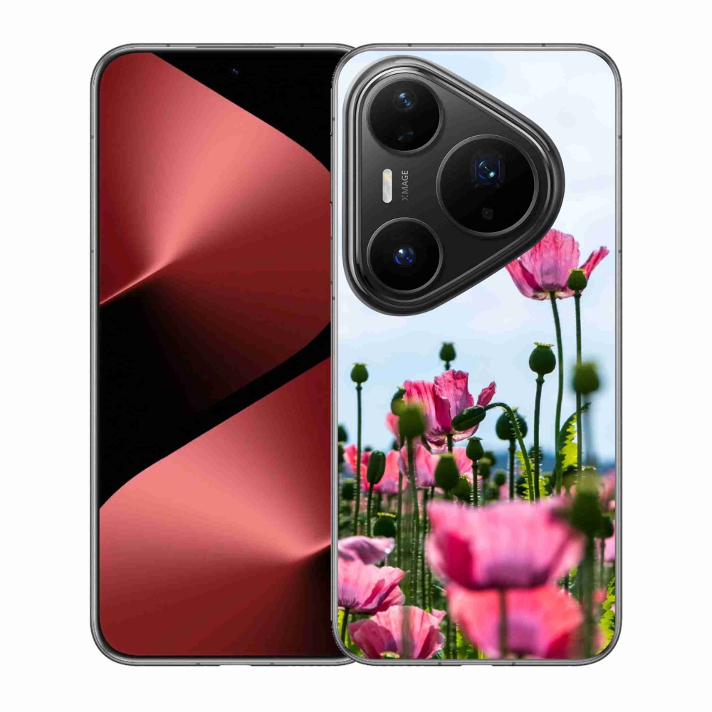 Gél borítás mmCase a Huawei Pura 80 Pro készülékhez - mákos színű