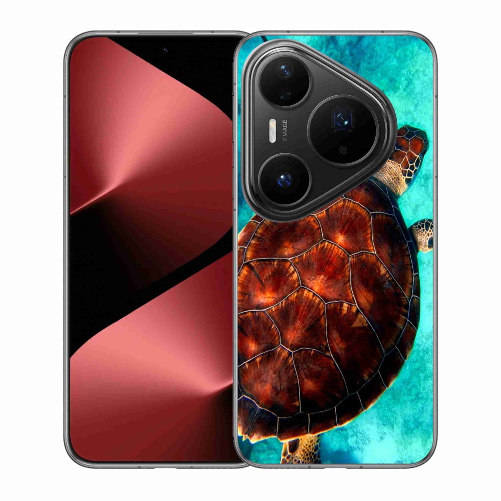 Gél borítás mmCase a Huawei Pura 80 Pro számára - teknősbéka